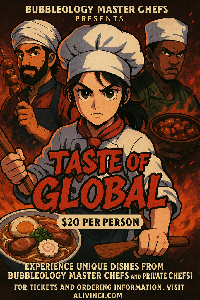 🌏 Bubbleology Taste of Global™ Event