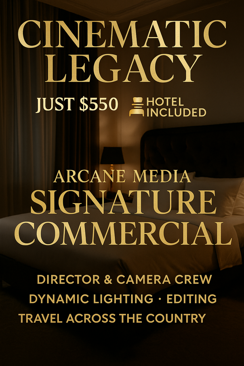 ARCANE MEDIA | SIGNATURE COMMERCIAL SERVICE – AlivinciOfficial
